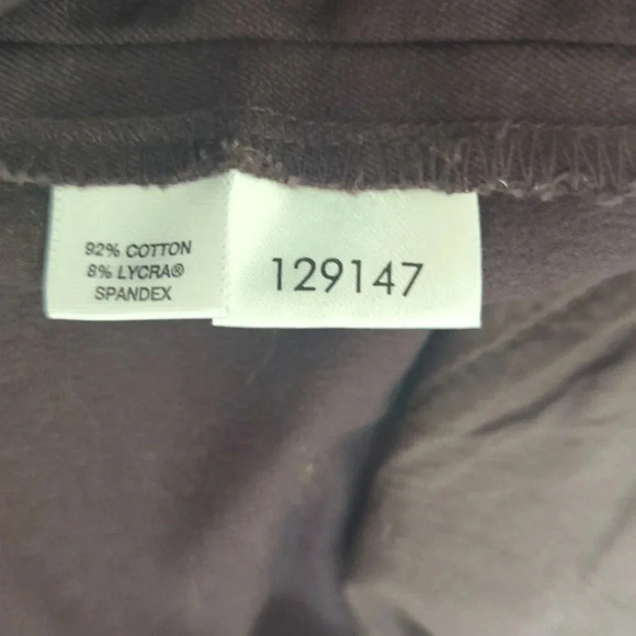 Ann Taylor Mid- Rise Bootcut Trousers, Color Brown Size 4P - Picture 13 of 13